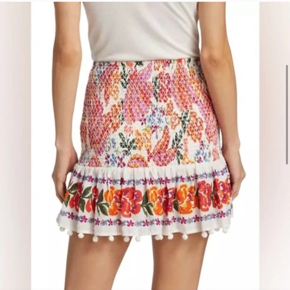 Farm Rio Banana Mini Skirt size M - Picture 2 of 8